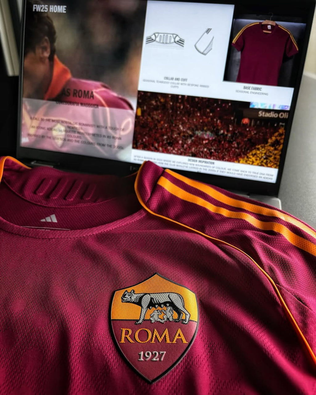 AS Roma 25/26 Home Kit