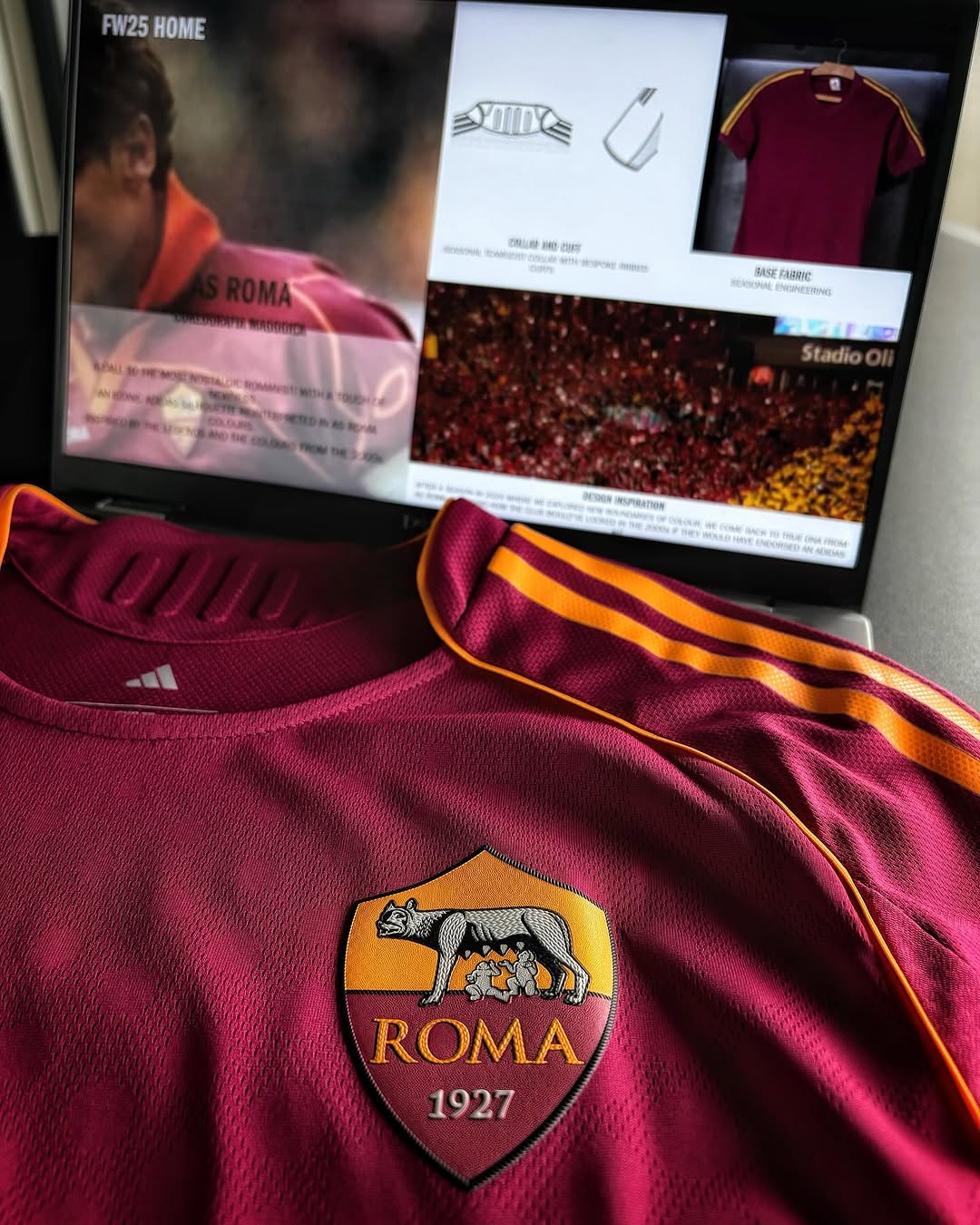 AS Roma 25/26 Home Kit